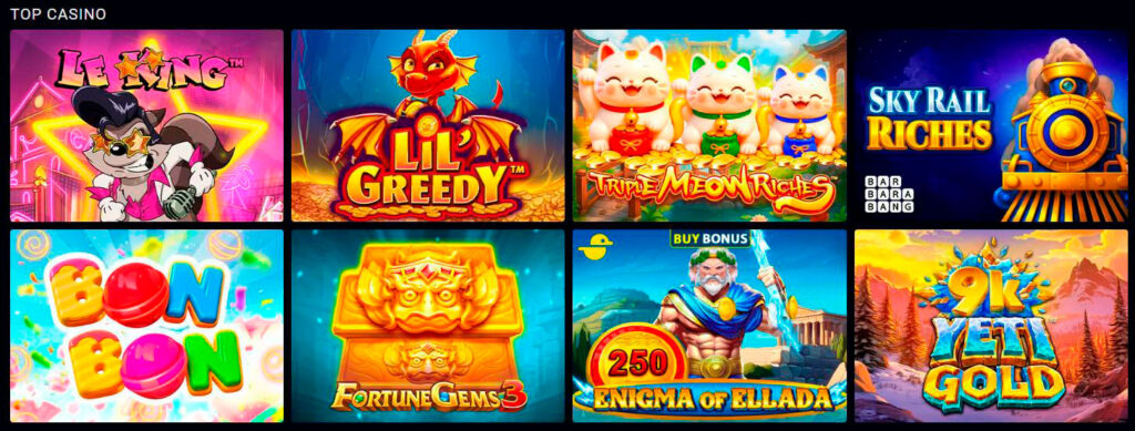 top casino games at cwinz